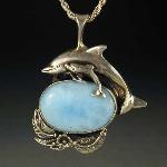 Sunny Seas Dolphin Pendant